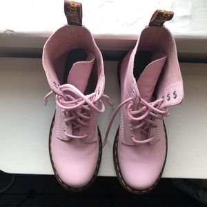 Baby Pink Dr. Martens Pascal Boots